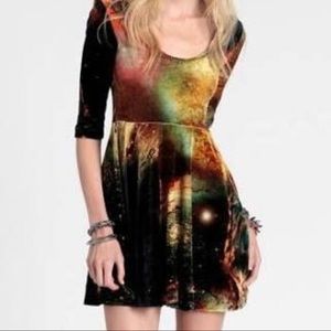 Evil Twin Galaxy Skater Dress